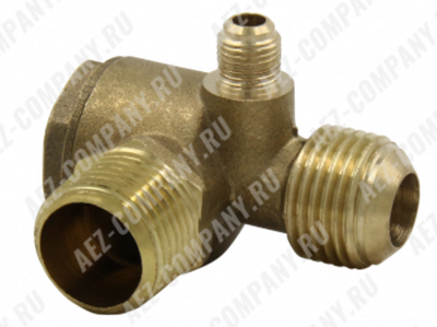 Клапан компрессора обратный (вход/выход: 1/2"Н - 1/2"Н, трубка:Н) [AEZ]