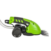 Садовые ножницы аккумуляторные Greenworks Арт. 1600807, 7,2V со встроенным аккумулятором 2 Aч и телескопической ручкой
