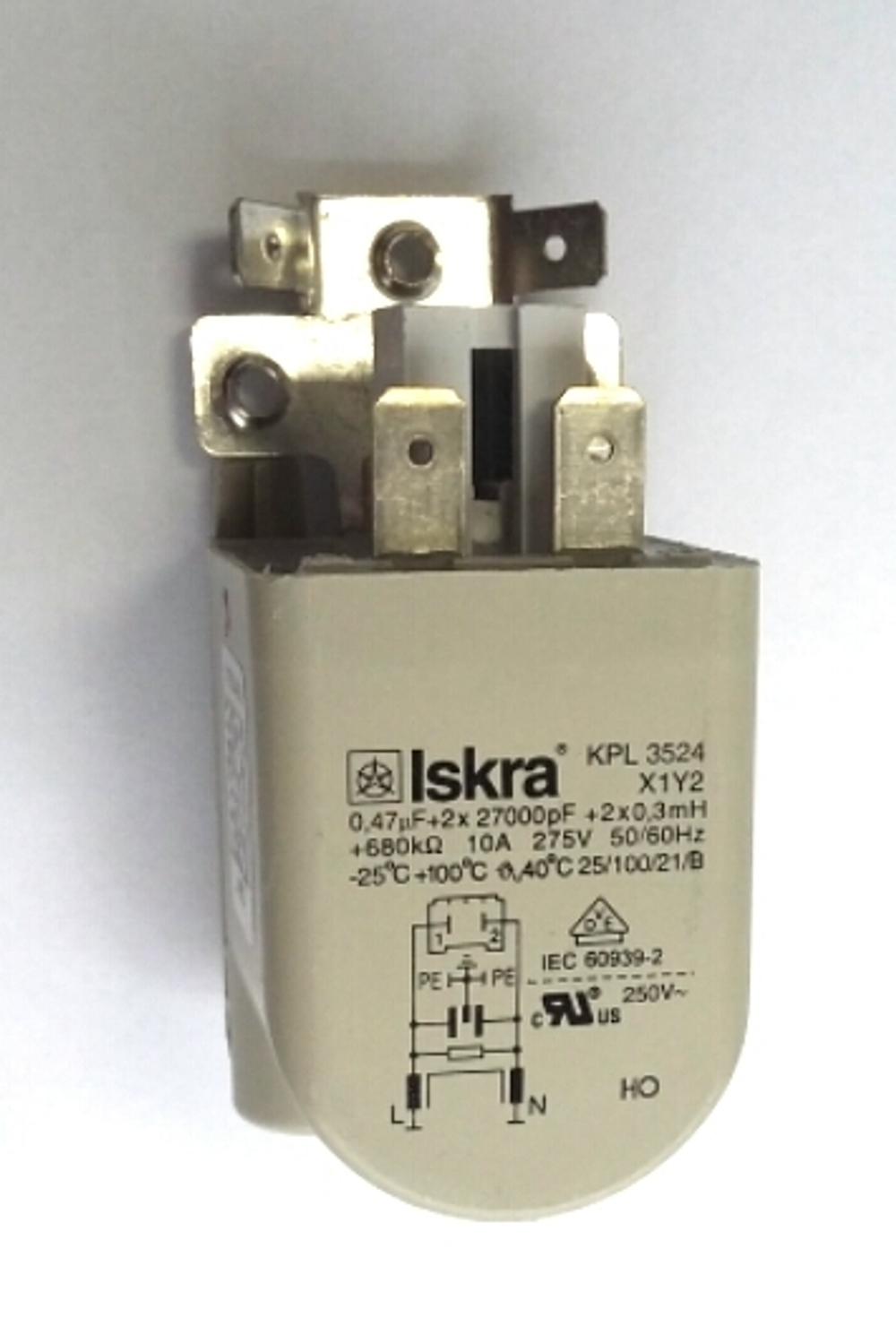 Фильтр радиопомех стиральной машины Горенье