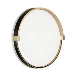 7647/CL PALE SN 189 Светильник пластик/белый/черный/золотой LED 30Вт 4000К D340 IP43 OLIDI BLACK