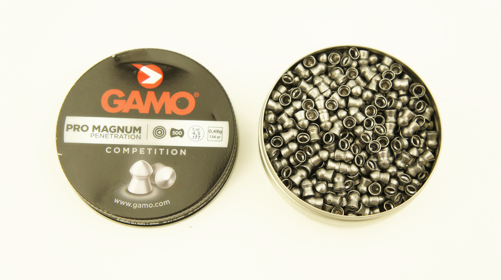 GAMO PRO-MAGNUM 4,5 мм  0,49г. (250шт.) пули пневматические
