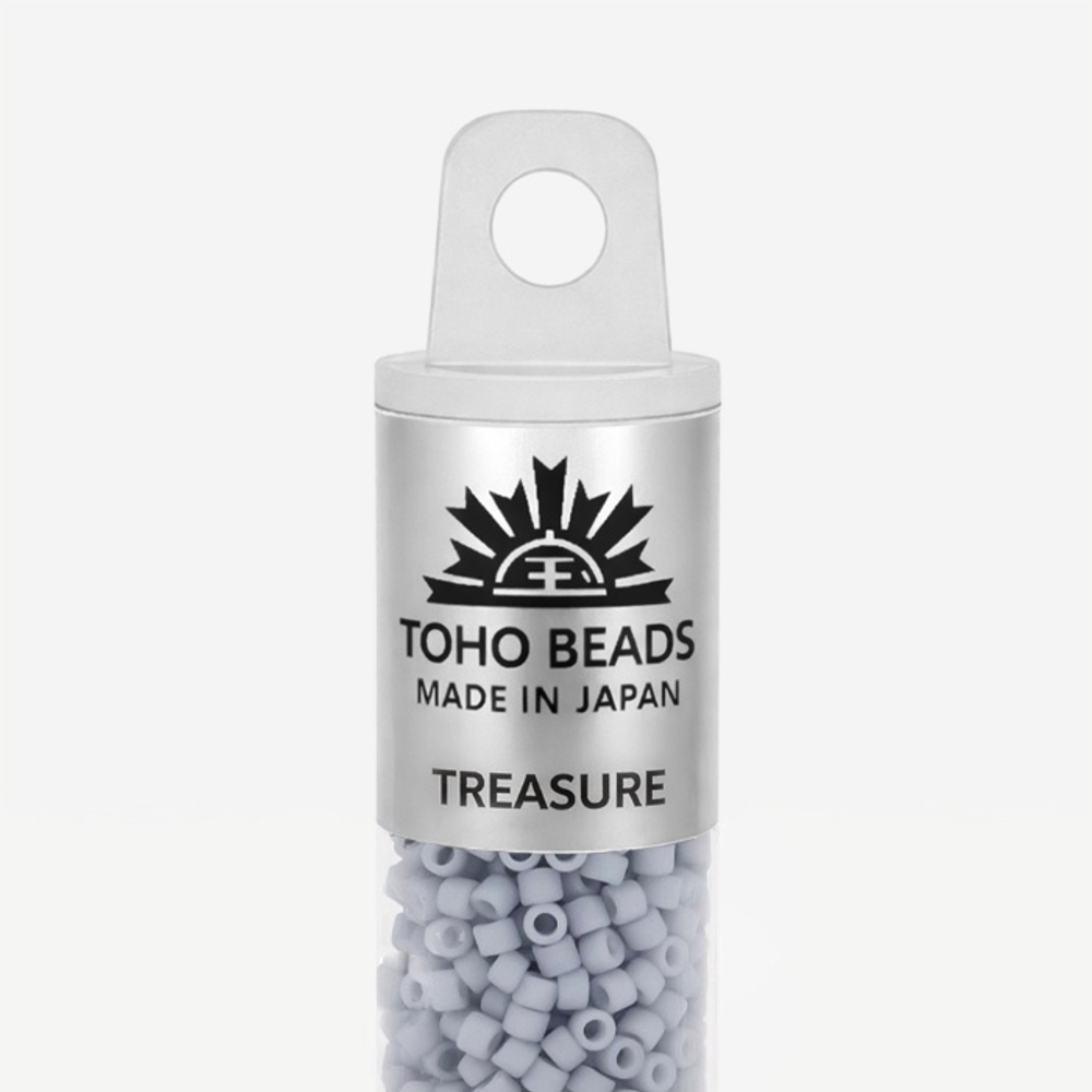 Японский бисер TOHO Treasure (№1618F), непрозрачный матовый