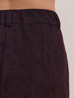 Брюки палаццо вельветовые