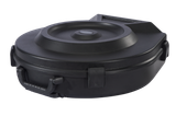 KZCASE X20-01A — кейс для барабанных тарелок с колесами и выдвижной ручкой