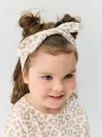 Повязка-солоха "Бежевый леопард" 0+