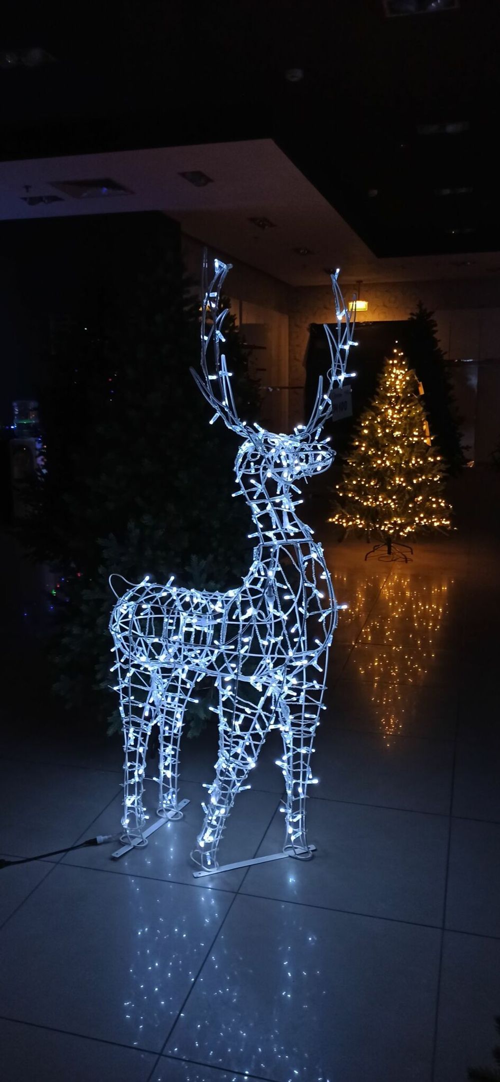 Световая фигура «Олень» с классическим каркасом
