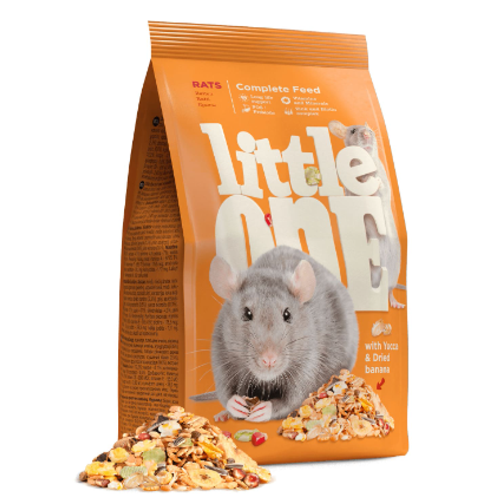 Little one корм для крыс 900г.