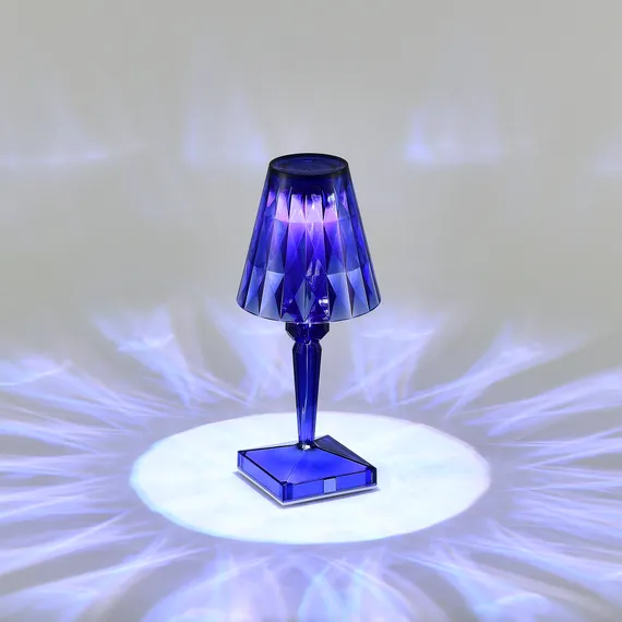 SL1010.714.01 Прикроватная лампа ST-Luce Синий/Синий LED 1*2W 3000K - 6000K SPARKLE