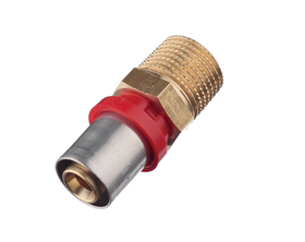 Соединитель прямой Terma 16(пресс) х 1/2 НР(ш) 02001