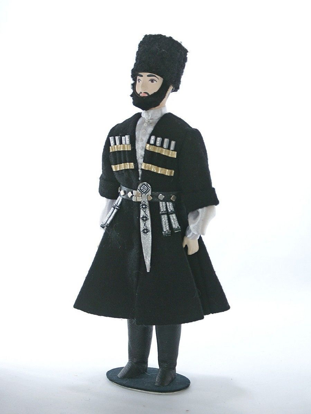 Кукла коллекционная Чеченец в национальном костюме