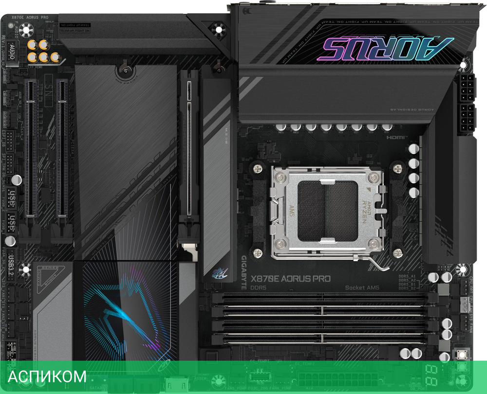 Материнская плата GigaByte X870E Aorus Pro