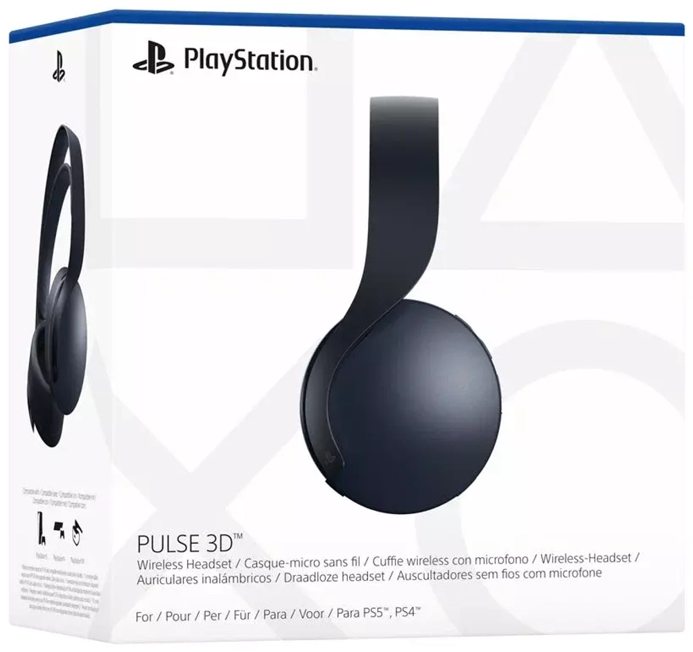 Беспроводная компьютерная гарнитура Sony Pulse 3D Wireless Headset черный, черная полночь