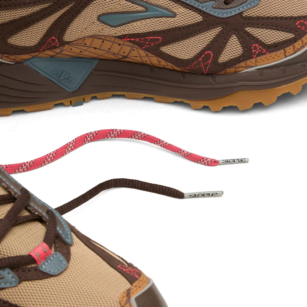 Кроссовки Brooks x STAPLE Cascadia 1 Sneaker Ginger, Wren & Stormy Weather