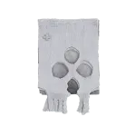 Шарф Heartz Nosebleed Two Spray-Painted Distressed Logo серый