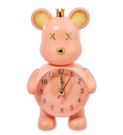 GAEM Art CL-09/2 Будильник «Медвежонок» персиковый