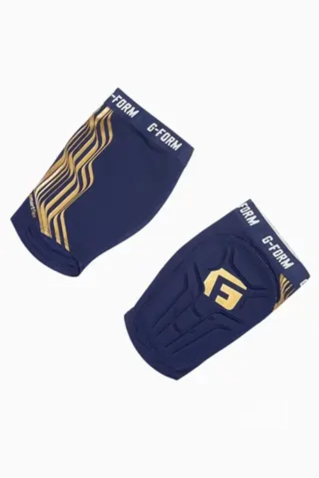 Футбольные щитки G-Form V2 - темно-синий