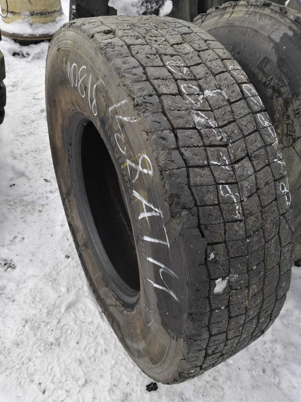 315/80R22.5 Hankook Smart Flex DH31 шина б/у