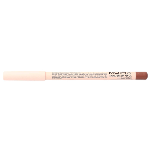 Moira Beauty, фирменный карандаш для губ, оттенок 010 песочно-коричневый, 1,1 г (0,04 унции)