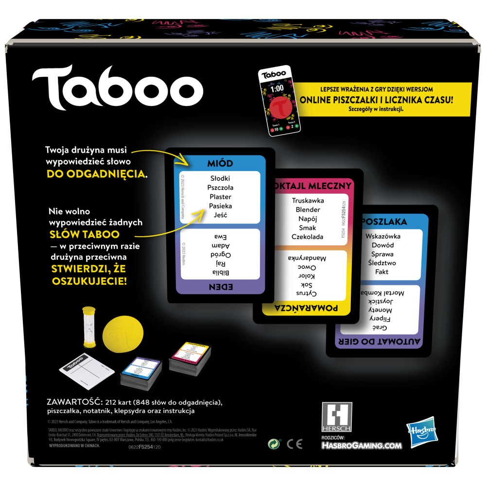 Настольная игра Hasbro F5254 Табу Taboo F5254 — фото 4