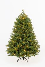 Елка с гирляндой «Графская» (Литая+пвх) от 1,5 м до 2,4 м