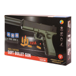 Пистолет с мягк.пулями, коробка 998-25