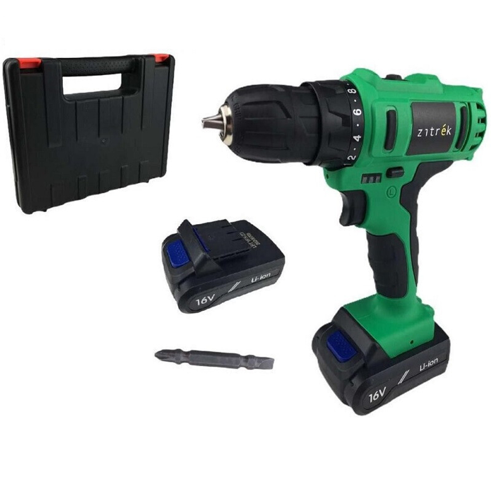 Дрель аккумуляторная Zitrek Greenpower 16-Li 063-4075