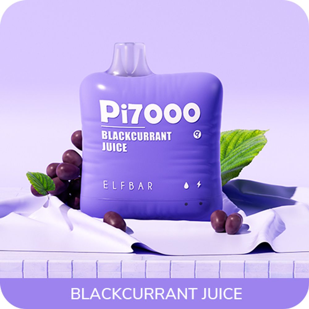 Elf Bar PI7000 Blackcurrant Juice 5%