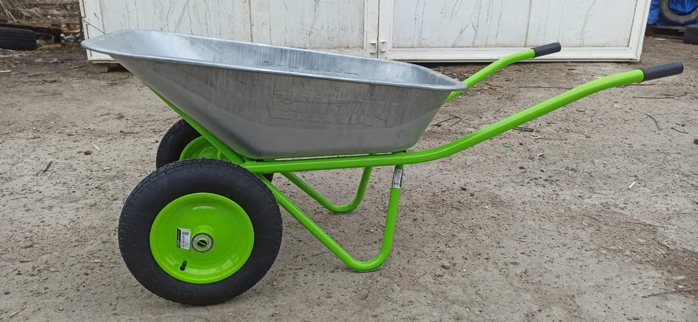 Тачка cтpoитeльная двухколесная СИЛАЧ ТСт-100/2