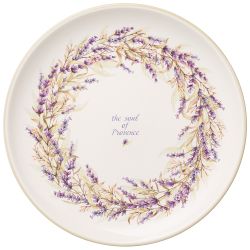 ТАРЕЛКА ПОДСТАНОВОЧНАЯ "ДУША ПРОВАНСА" 26*26 СМ. ВЫСОТА=3 СМ. (КОР=16ШТ.)