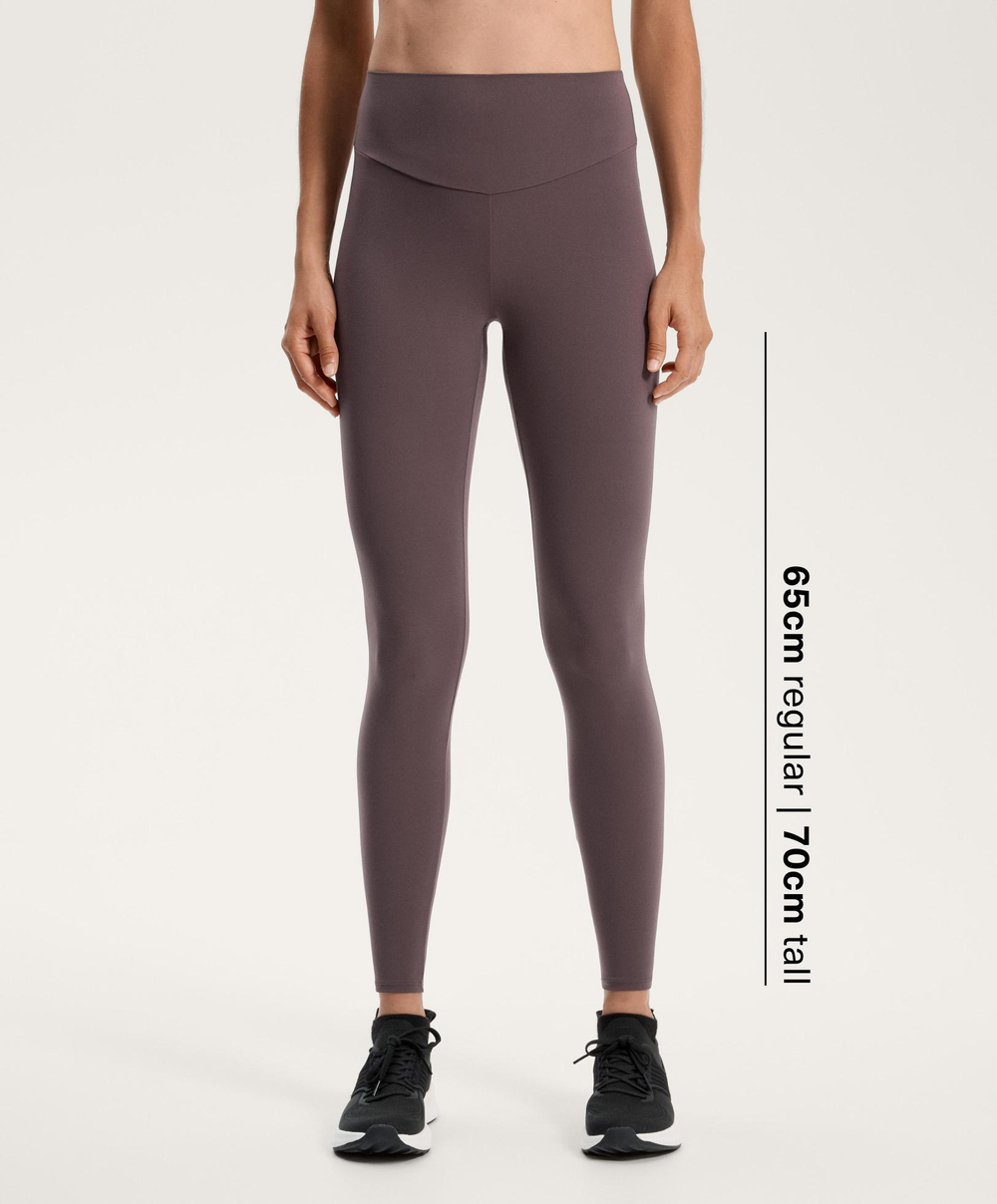 OYSHO Легинсы длиной до щиколотки Comfortlux с высокой посадкой, серо-фиолетовый