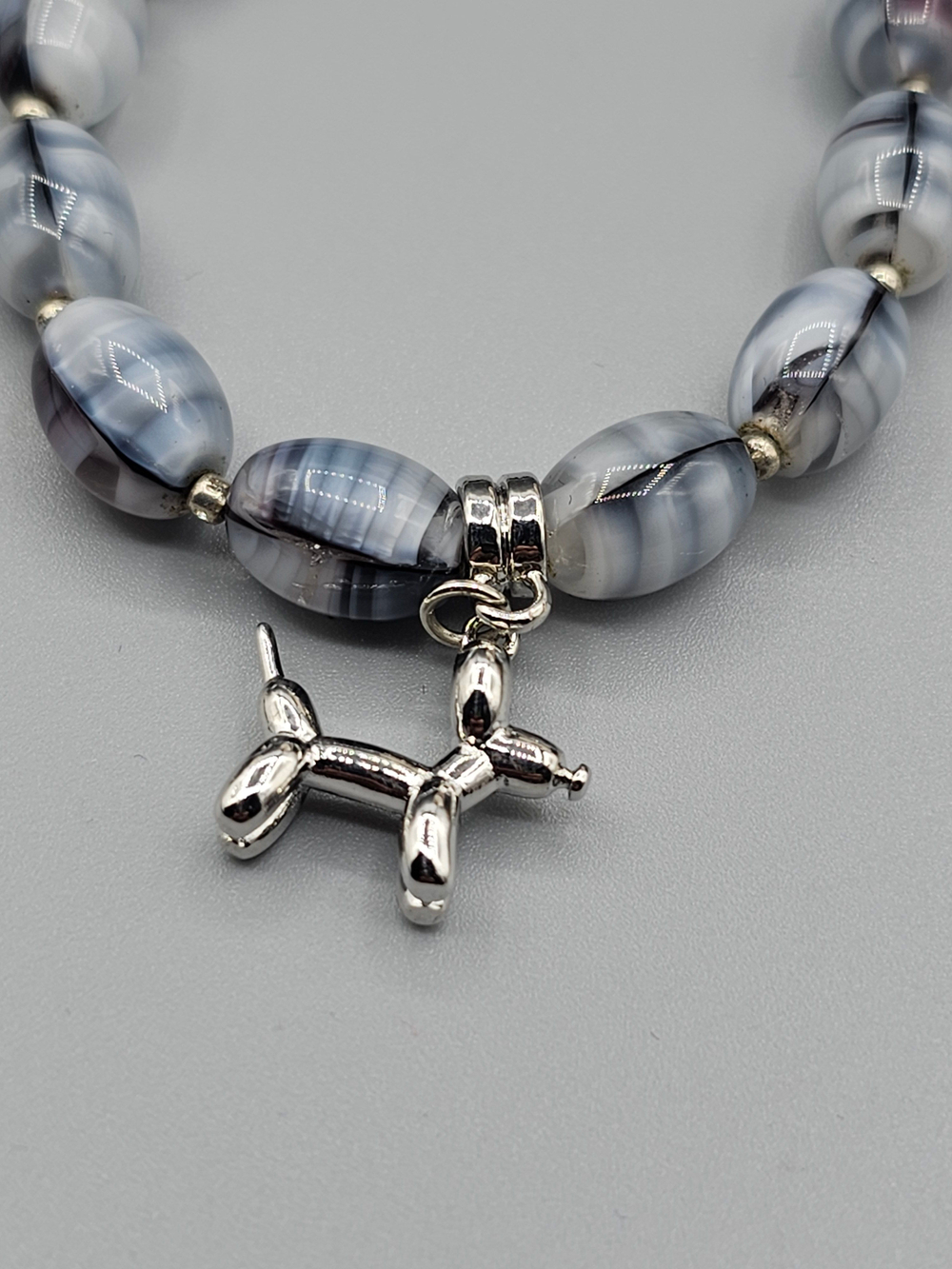 Колье ручной работы из Агата "Шарик"