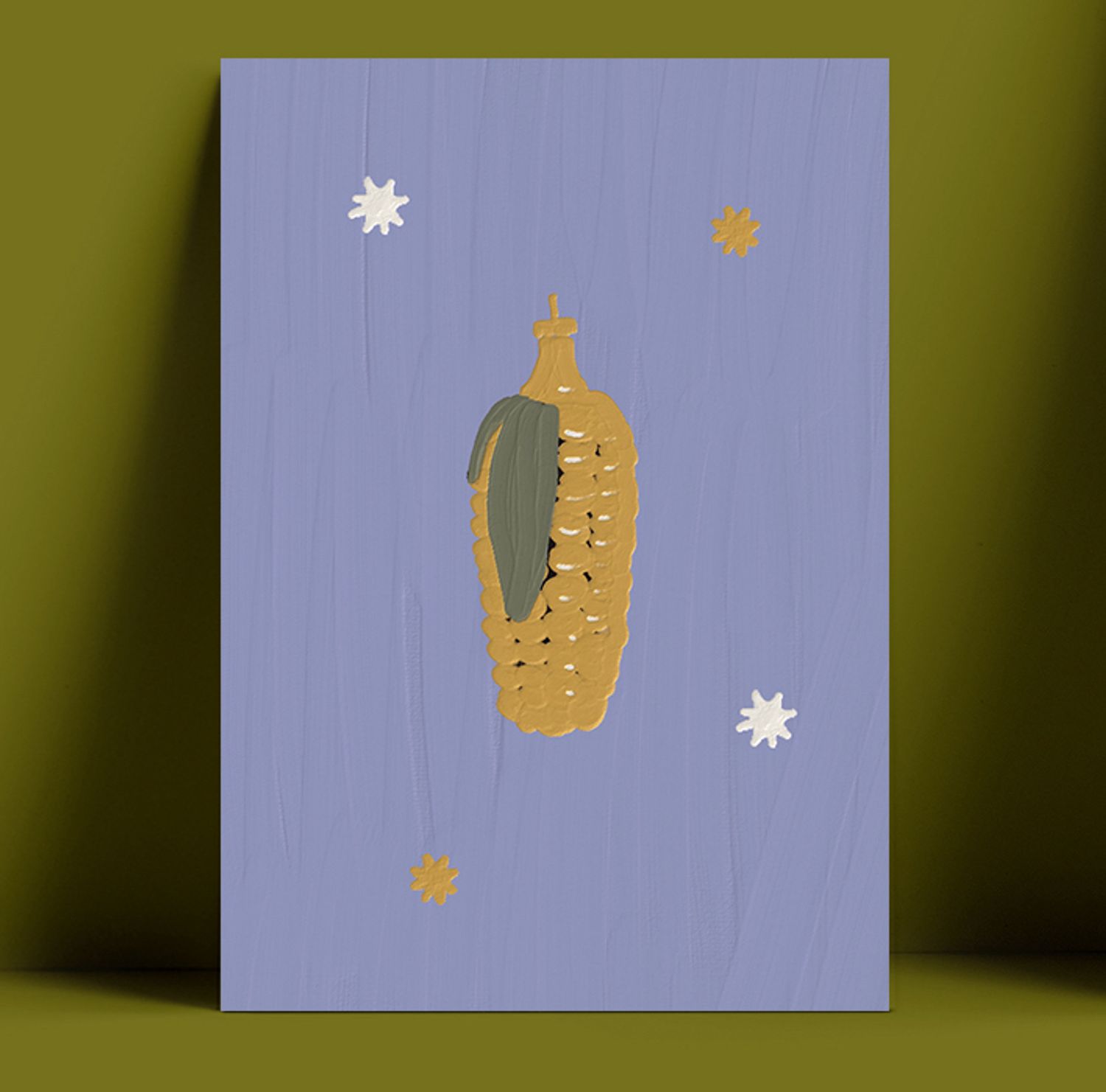 Открытка – Кукуруза