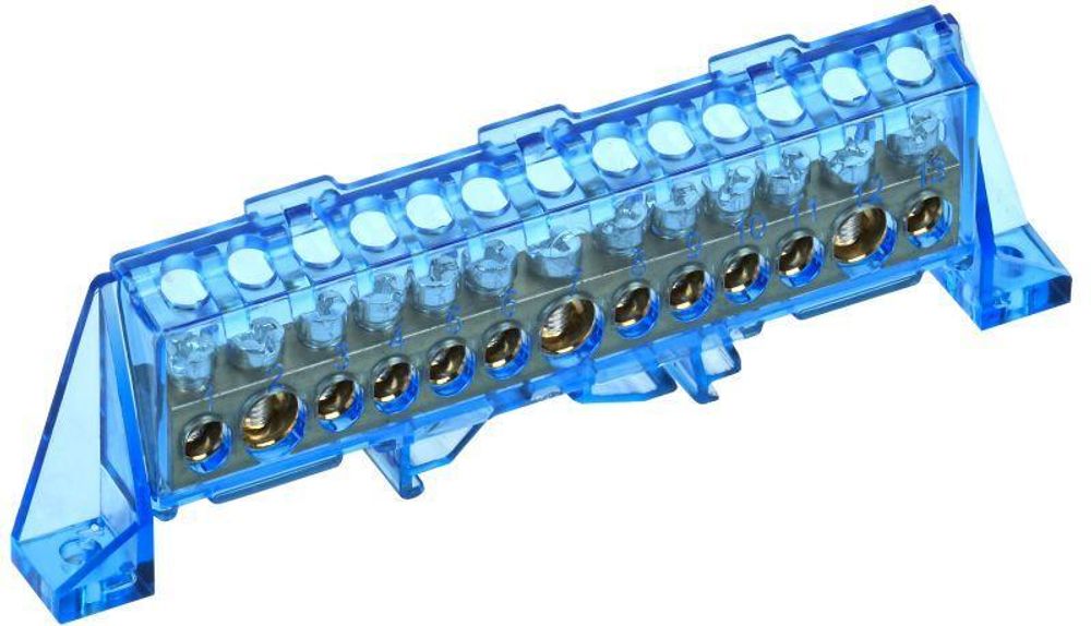 Шина нулевая N в комб. изол. &quot;Стойка&quot; 8х12-13-С TEKFOR IEK TF-NN20-13-DP-K07