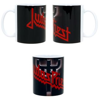 Кружка Judas Priest надпись + лого (592)