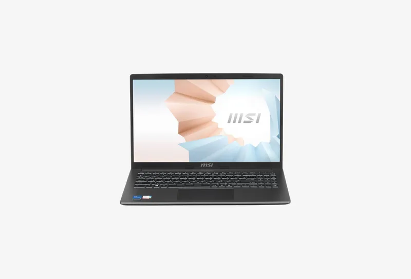 Ноутбук 15.6" MSI AMD Ryzen 5 7430U 2.3 ГГц 16 ГБ DDR4 AMD Radeon Graphics Modern 15 B7M-432XRU