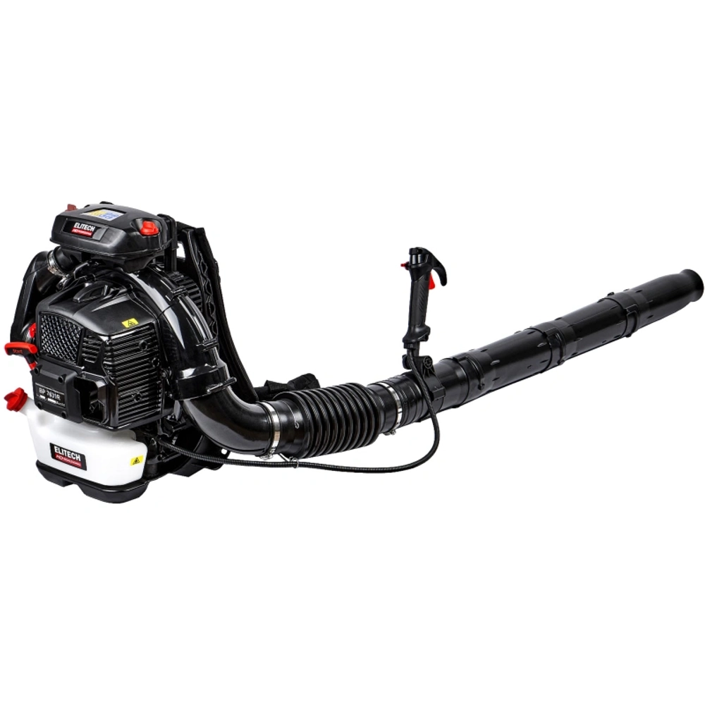 ELITECH BP 7631R воздуходувка бензиновая 4.2 л.с, 3.1 кВт, 92 м/с 204654