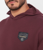 Худи Armani Exchange - бордовый(6RZMJF ZJDPZ)