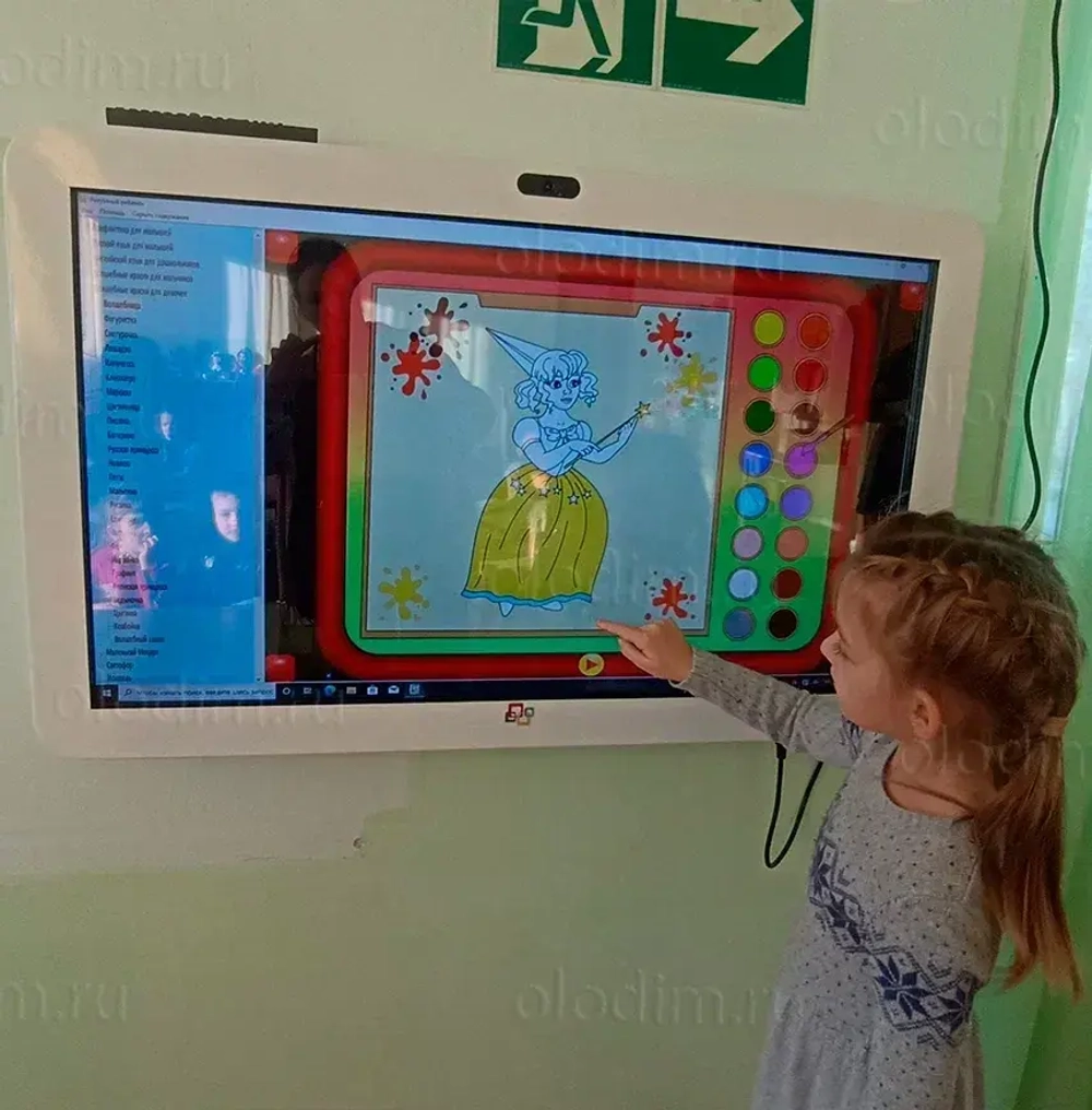 Детская интерактивная панель Olodim Prestige 43"