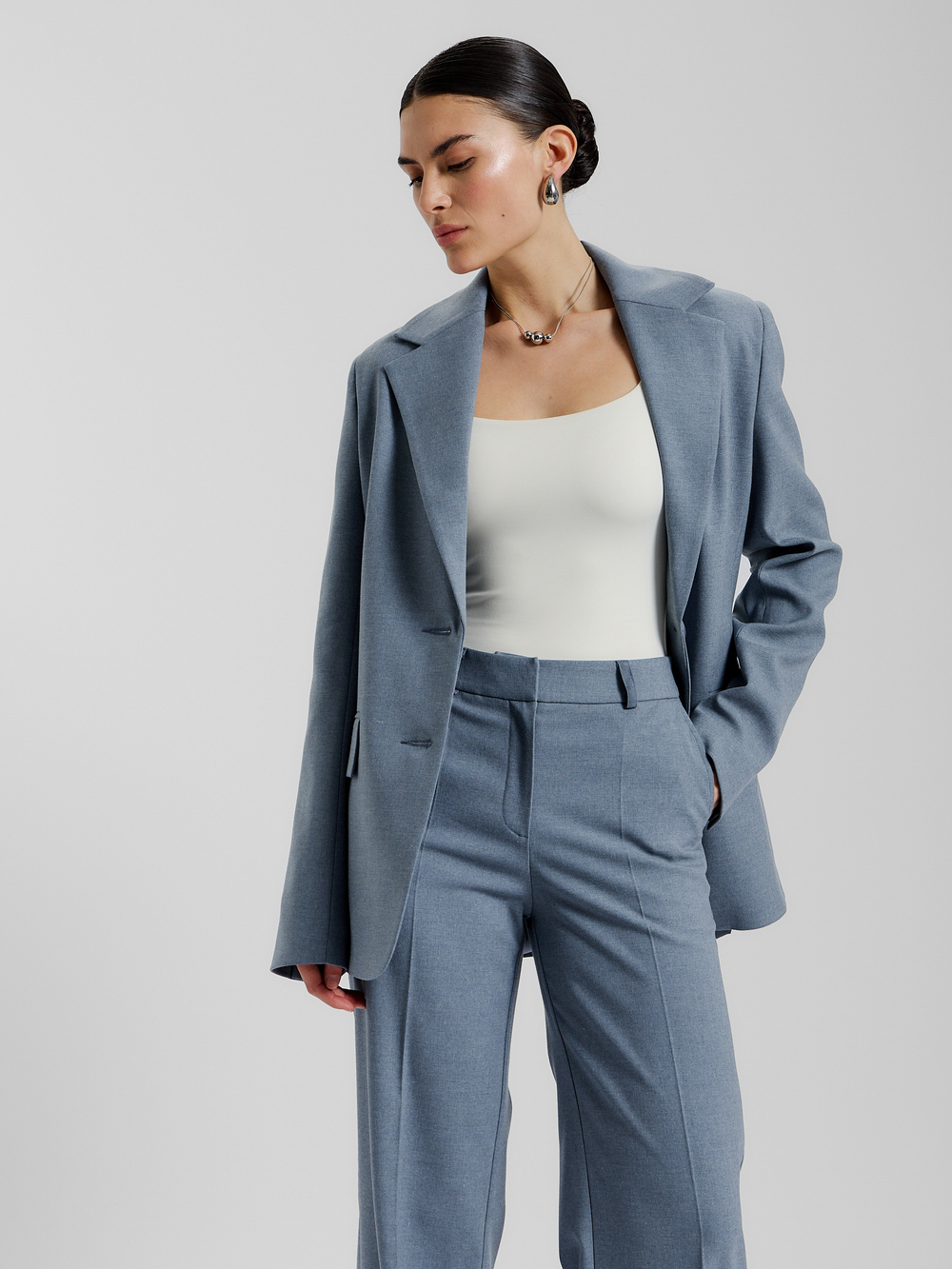 Голубые брюки Лорен