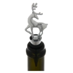 Пробка для бутылок «Олень», цвет серебро