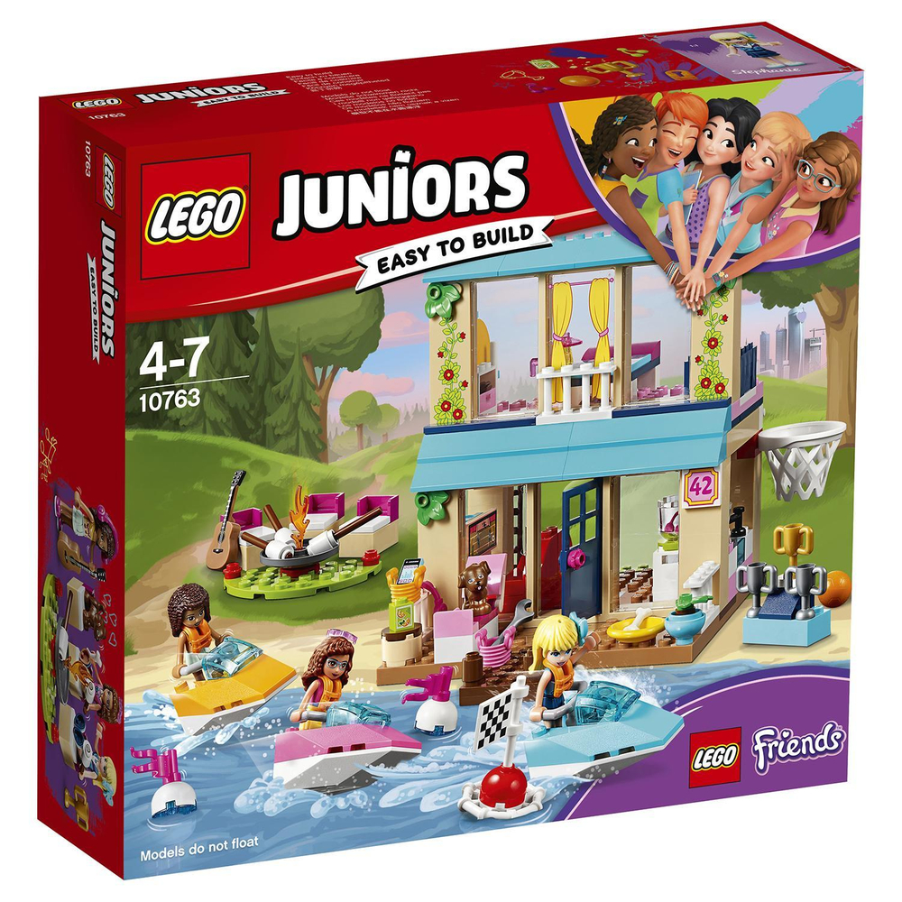 LEGO Juniors: Домик Стефани у Озера 10763 — Stephanie's Lakeside House — Лего Джуниорс Подростки