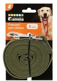 Поводок для собак брезентовый, 25*3000мм