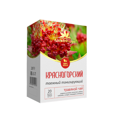 Травяной чай Красногорский «Таежный тонизирующий» (1,66 б)