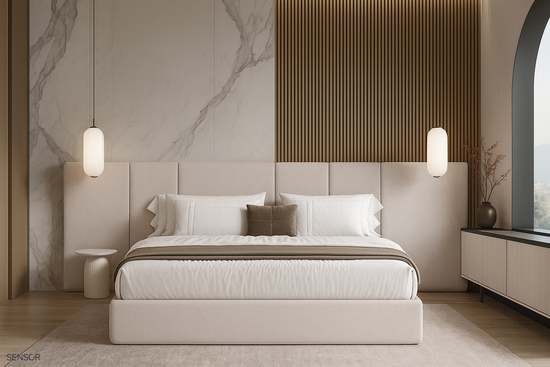 Кровать Гарда Дизайн с широким изголовьем