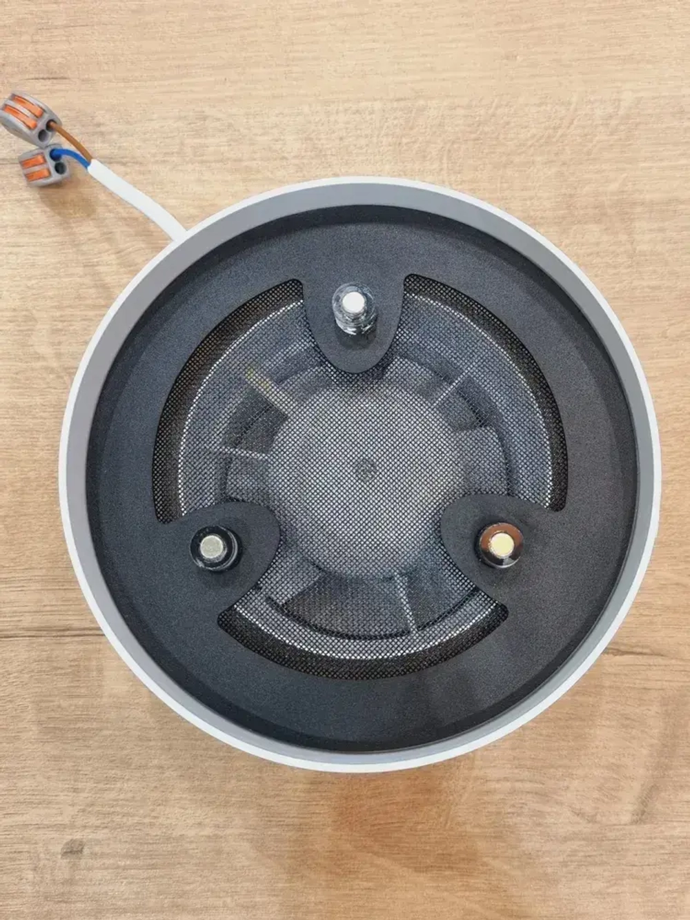 Решетка теневая магнитная вентиляционная с вентилятором 100/125 мм