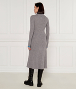 Хлопковое платье HIGHLANDER Pinko - серый(104470 A278)