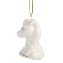 ПОДВЕСКА НА ЁЛКУ "ЛОШАДКА" 4,5*2,5*7 СМ