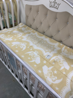 Одеяло х/б байк. детское арт.57-8ЕТЖ разм.140*100 бежевый кружево