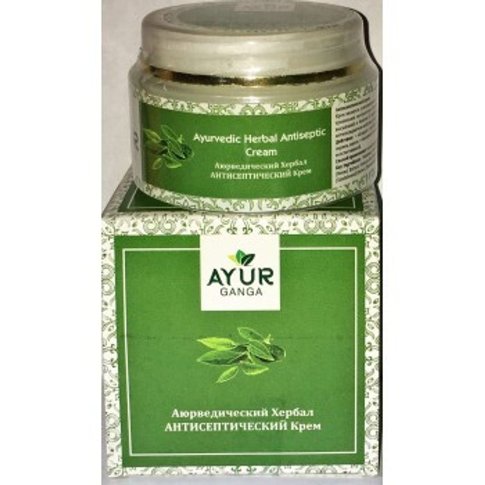 Крем Ayur Ganga Антисептический Ayurvedic Herbal 30 гр