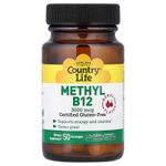 Country Life, метил B12, с ягодным вкусом, 50 пастилок